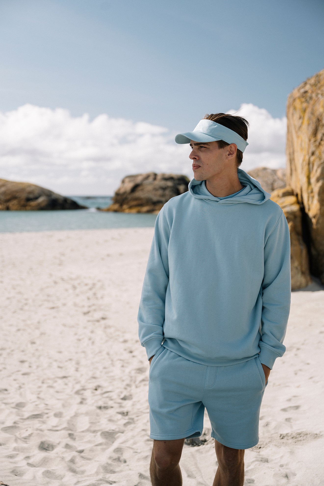 Fashion - Hoodie Sky blue